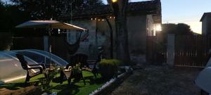 Zahrada ubytování L'Oustal
