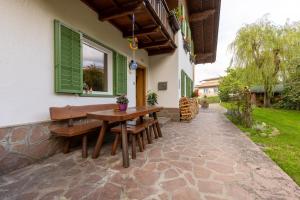 Zahrada ubytování Haus Vieider