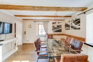 Telewizja i/lub zestaw kina domowego w obiekcie Design Apartment Villa Anna Kitzbühel