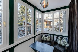 Część wypoczynkowa w obiekcie Design Apartment Villa Anna Kitzbühel