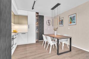 Kuchyň nebo kuchyňský kout v ubytování Apartment VIVA TEBA Vrchlabí