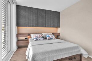 Postel nebo postele na pokoji v ubytování Apartment VIVA TEBA Vrchlabí