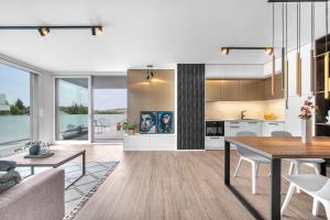 Kuchyň nebo kuchyňský kout v ubytování Apartment VIVA TEBA Vrchlabí + 24 fotografií