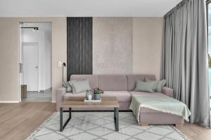 Posezení v ubytování Apartment VIVA TEBA Vrchlabí