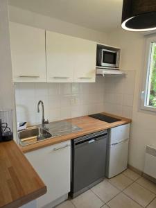 Η κουζίνα ή μικρή κουζίνα στο Super appartement familial Disneyland Paris 5pers