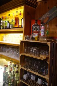 Lounge nebo bar v ubytování Hotel Wildrose