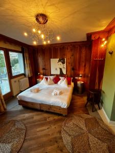Postel nebo postele na pokoji v ubytování Nest Hotel Sestriere