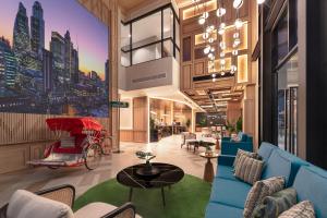 Posezení v ubytování Citadines Connect Cecil Georgetown Penang