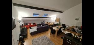 Postel nebo postele na pokoji v ubytování Appartement dans une résidence privée