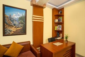 Biblioteca nell'hotel
