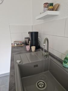 Kuchyň nebo kuchyňský kout v ubytování Ferienwohnung Relax