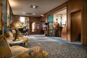 Posezení v ubytování Parkhotel Hitzacker