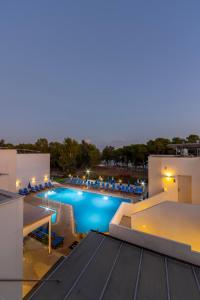 an image of a swimming pool on top of a building at Park Beach Hotel in Limassol