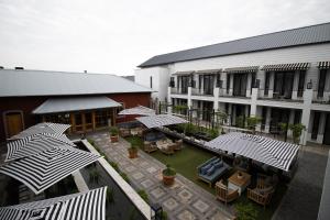 Budova, kde se hotel nachází