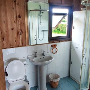 Vannituba majutusasutuses Small cottage in Camp, Kerry on the Dingle Way