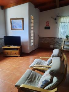 Χώρος καθιστικού στο Casa Vivi