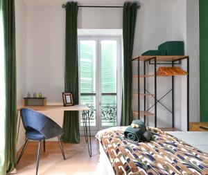 Un ou plusieurs lits dans un hébergement de l'établissement Maison climatisée Gare à 10 min, idéale familles MaisonCarréeConciergerie