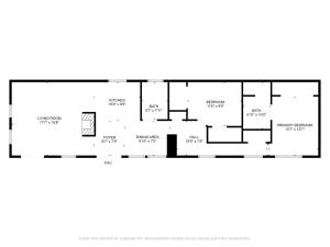 a floor plan of a house at The Corner Brick House in Covington