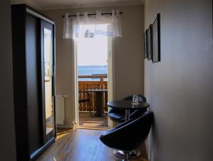 Istumisnurk majutusasutuses Hotell Villa Solviken