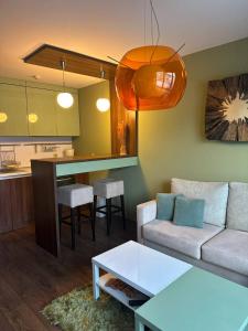 Køkken eller tekøkken på Luxury Apartment Bansko