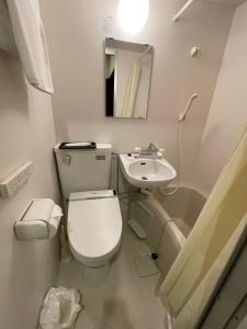 Koupelna v ubytování e-hostel 心斎橋 304