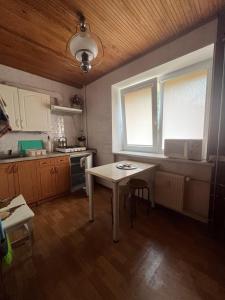 Kuchyň nebo kuchyňský kout v ubytování Buto nuoma Palangos centre