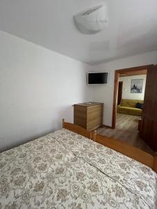 Postel nebo postele na pokoji v ubytování Buto nuoma Palangos centre