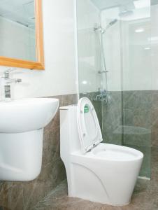 Koupelna v ubytování H'Mong Cát Cát Homestay