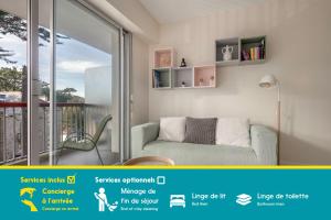 Fotografia z galérie ubytovania Charmant appartement à 200 m de la mer! v destinácii Pornichet