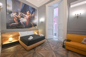 Posezení v ubytování Toledo 424 Suite