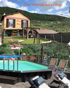 Bazén v ubytovaní Casa Bea con Piscina e giardino alebo v jeho blízkosti