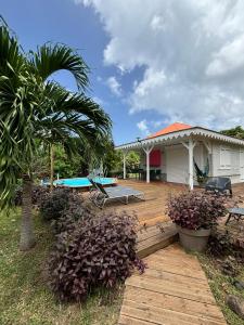 Zahrada ubytování Villa Piscine - Bougainvillier
