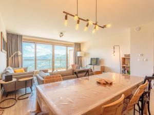 Χώρος καθιστικού στο Duplex 4 étoiles avec Piscine, SPA, et Accès Pistes - 10 pers, 92 m², 3 ch + Coin Montagne - FR-1-461A-20