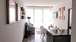 Un lugar para sentarse en Amazing Hi-rise In Polanco, Pool & Hs Wi-fi