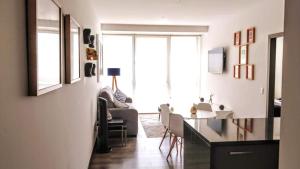 Un lugar para sentarse en Amazing Hi-rise In Polanco, Pool & Hs Wi-fi