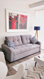 Un lugar para sentarse en Amazing Hi-rise In Polanco, Pool & Hs Wi-fi