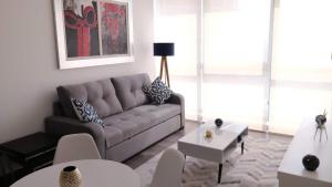 Un lugar para sentarse en Amazing Hi-rise In Polanco, Pool & Hs Wi-fi