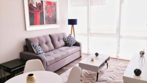 Un lugar para sentarse en Amazing Hi-rise In Polanco, Pool & Hs Wi-fi