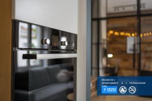 Certifikát, ocenenie alebo iný dokument vystavený v ubytovaní Premium Apartment with free private parking