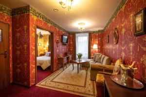 Posteľ alebo postele v izbe v ubytovaní Rezydencja Grawert Boutique & Spa