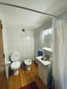 Koupelna v ubytování Departamento en la mejor ubicación de Mendoza