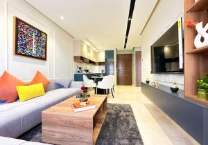 Nhà bếp/bếp nhỏ tại Cozy Studio Calypso 10, CFC à 2min, Parking Dispo +9 ảnh