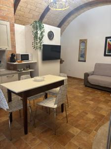 Ruang duduk di A casa di Laura