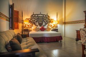Voodi või voodid majutusasutuse Hotel Montecillo toas