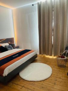 Postel nebo postele na pokoji v ubytování Maison "Au fil de l'eau"