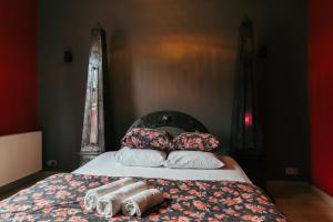 Postel nebo postele na pokoji v ubytování Hotel Riad Nour