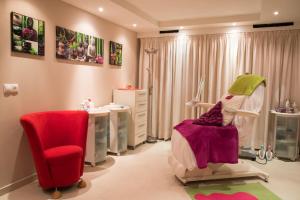 Khu vực ghế ngồi tại Boutique Hotel Erla