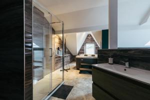 Koupelna v ubytování Hotel Riad Nour