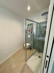 Koupelna v ubytování T2 standing 50m2, vue mer