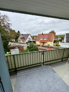 a view from the balcony of a house at TF Therme in Bad Säckingen